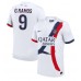 Maillot de foot Paris Saint-Germain Goncalo Ramos #9 Extérieur vêtements 2024-25 Manches Courtes